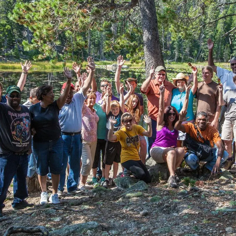 Backbone Adventures - Group Page - Team Building Event A team building event takes place at Backbone Rentals
